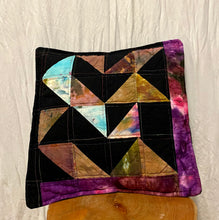 Load image into Gallery viewer, Jazz Patchwork Pillow Quilted Cover (insert not included )