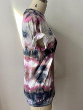 Load image into Gallery viewer, Pink Black Shibori Tie Dye Tee