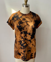Load image into Gallery viewer, Cracked Shibori Bleach Tee