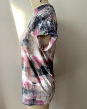 Load image into Gallery viewer, Pink Black Shibori Tie Dye Tee