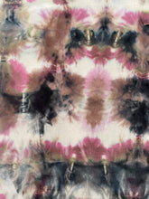 Load image into Gallery viewer, Pink Black Shibori Tie Dye Tee