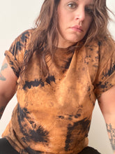 Load image into Gallery viewer, Cracked Shibori Bleach Tee