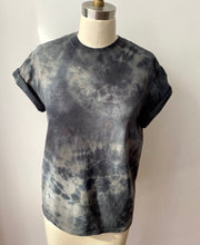 Load image into Gallery viewer, Night Clouds Shibori Tee