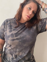 Load image into Gallery viewer, Night Clouds Shibori Tee