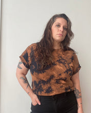 Load image into Gallery viewer, Cracked Shibori Bleach Tee