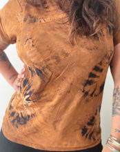 Load image into Gallery viewer, Iron and Rust Shibori Bleach Tee
